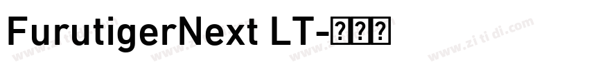 FurutigerNext LT字体转换